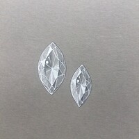 Deux diamants V